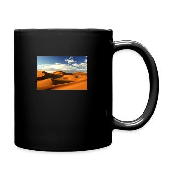 Sand dunes around namibia - Full Colour Mug - black - Right