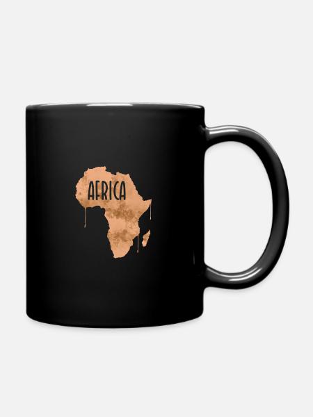 Africa - Full Colour Mug - black