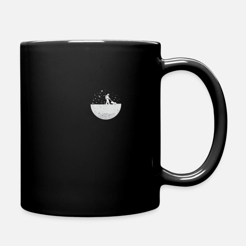 Gib mir Weltraumuniversum und Raumfahrt - Tasse einfarbig - Schwarz