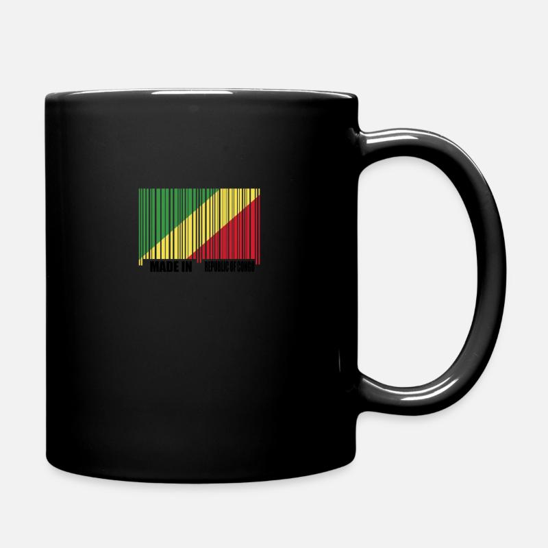 Fabriqué en République du Congo - Mug uni - noir