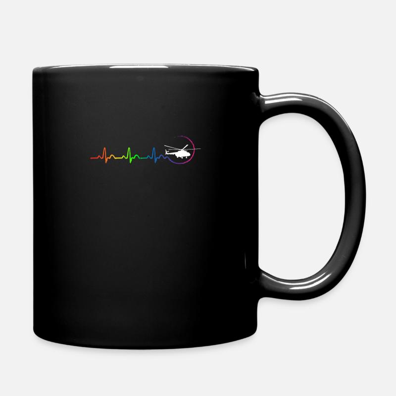 ELICOTTERO OMOSESSUALE - Tazza monocolore - nero