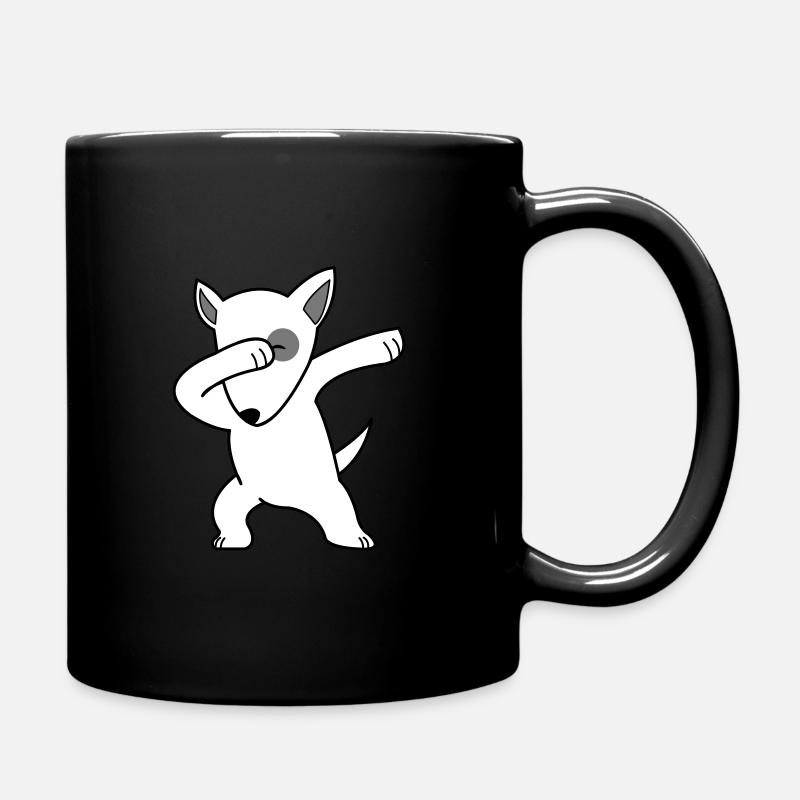 chien tamponnant 02 - Mug uni - noir