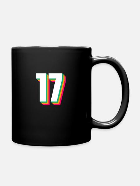 17 - Tasse einfarbig - Schwarz