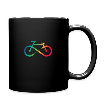 Sport Biker Mtb Bike Funny Leisure Gift R - Full Colour Mug - black - Right