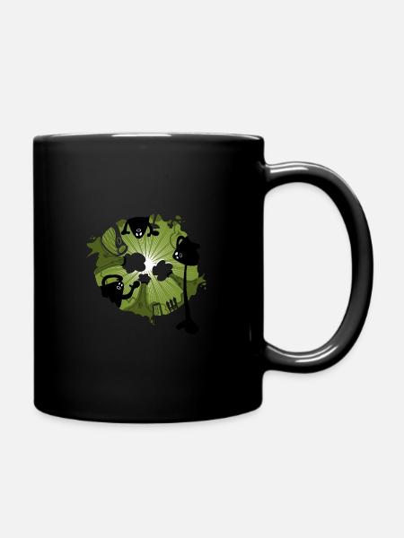 Aidez-moi! D'un autre monde - Mug uni - noir