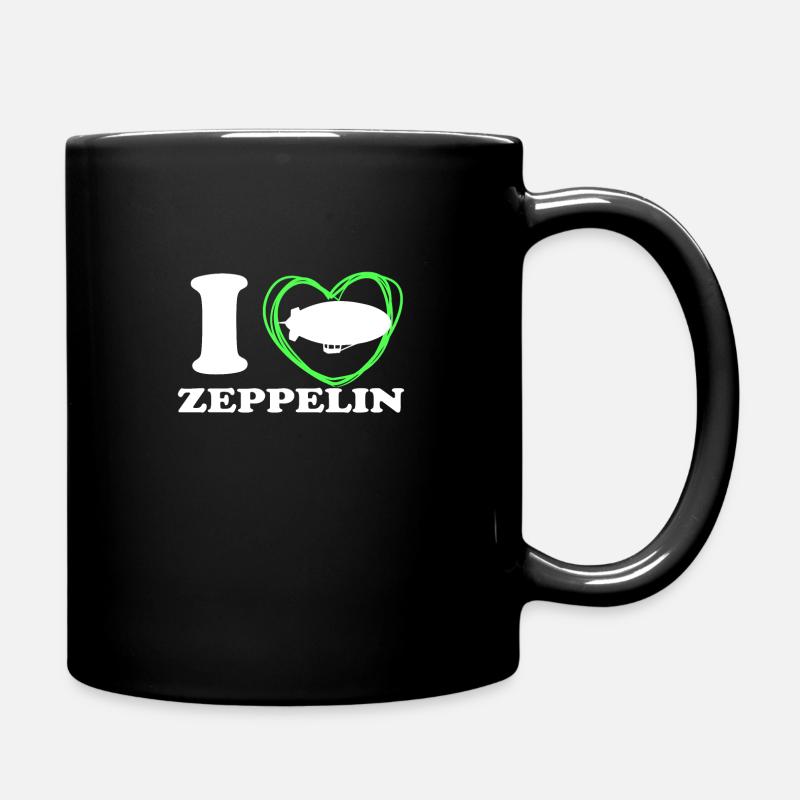 J'AIME MES AMOUREUX DE ZEPPELIN ZEPPELINS - Mug uni - noir