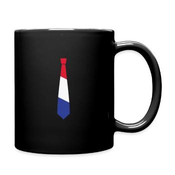 ELEGANT FRANCE TIE - Tasse einfarbig - Schwarz - Rechts