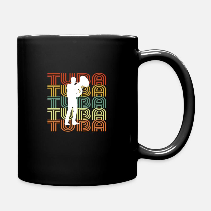 TUBA - Mug uni - noir