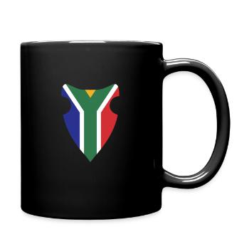SOUTH AFRICA FLAG - Mug uni - noir - Droite