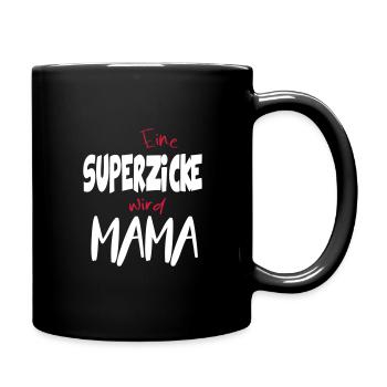 Schwangerschaft Mutterschaft Werdene Mama - Tasse einfarbig - Schwarz - Rechts