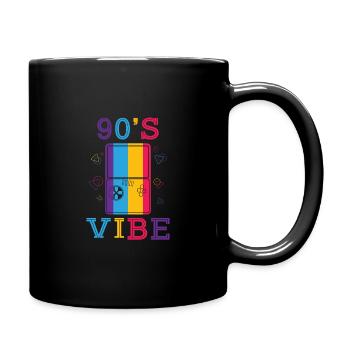 J’adore les années 90 - Mug uni - noir - Droite