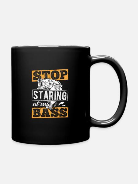 Pêche catch fish bass - Mug uni - noir