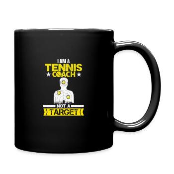 Tennis Player Tennis Coach Tennis Coach Gift - Full Colour Mug - black - Right