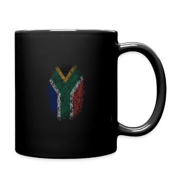 TEAM SOUTH AFRICA - Tasse einfarbig - Schwarz - Rechts