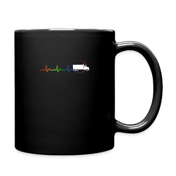 TRUCK HOMOSEXUAL - Tasse einfarbig - Schwarz - Rechts