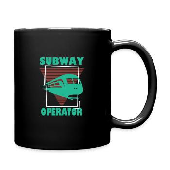 SUBWAY, SUBWAY PRESENT, SUBWAYS - Full Colour Mug - black - Right