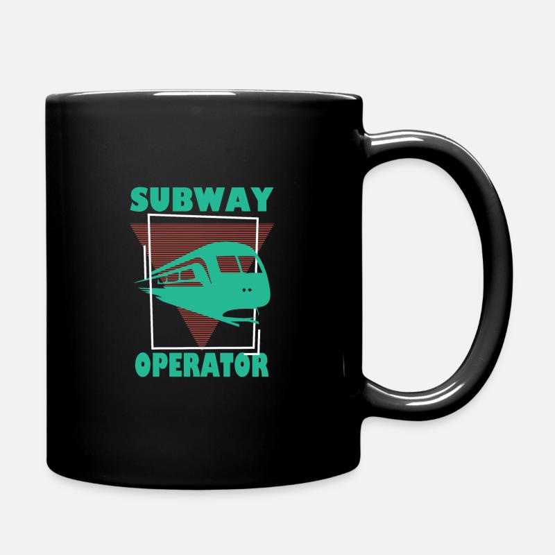 SUBWAY, SUBWAY PRESENT, SUBWAYS - Tasse einfarbig - Schwarz