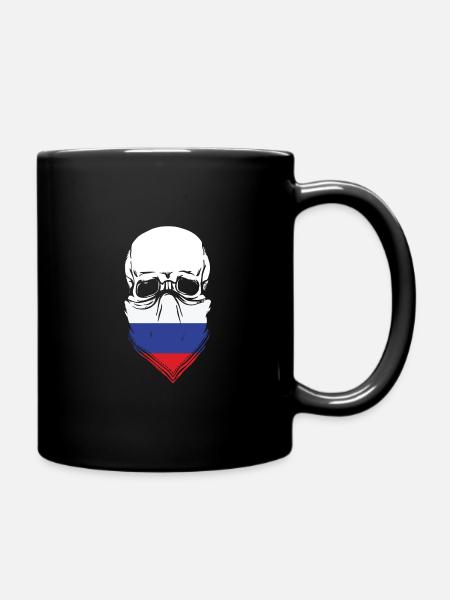 RUSSIA - Tasse einfarbig - Schwarz