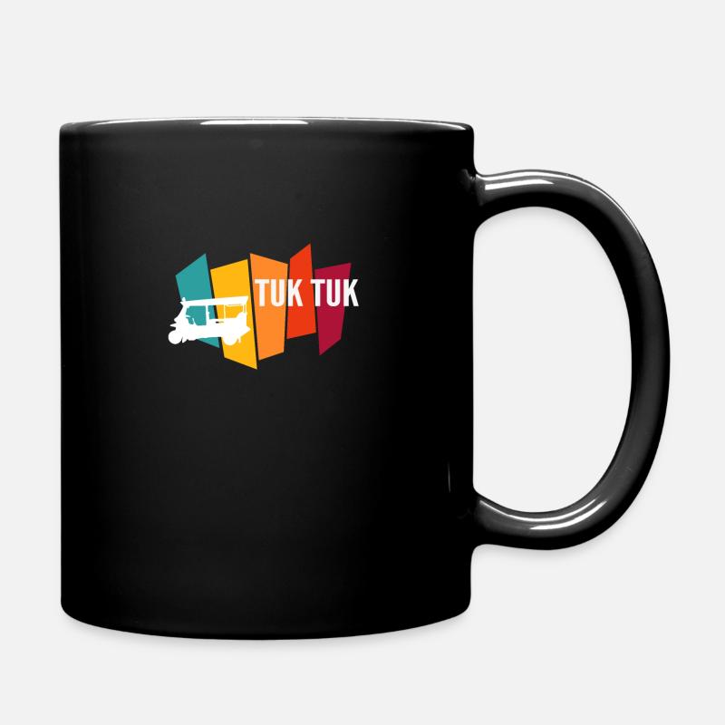 Tuk Tuk - Tasse einfarbig - Schwarz