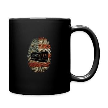 AMERICAN TRAMWAY N MY DANN POUR conducteur de tramways - Mug uni - noir - Droite