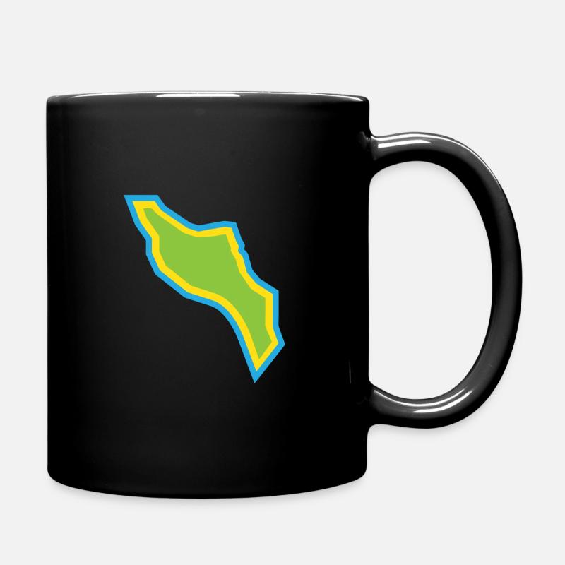 Dessin de l'Île d'Oléron - Mug uni - noir