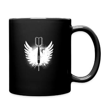 Fléchettes Flèche - fléchettes joueur fléchettes fléchettes - Mug uni - noir - Droite