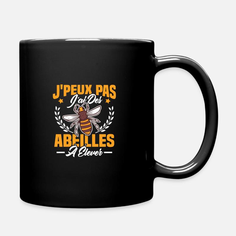 Je Peux Pas J'ai Des Abeilles À Élever - Mug uni - noir
