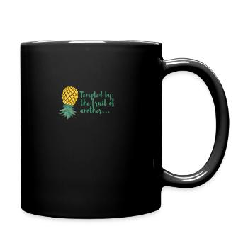 Drôle de slogan échangiste Marchandise - Mug uni - noir - Droite