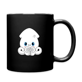 Maki le calmar - Mug uni - noir - Droite