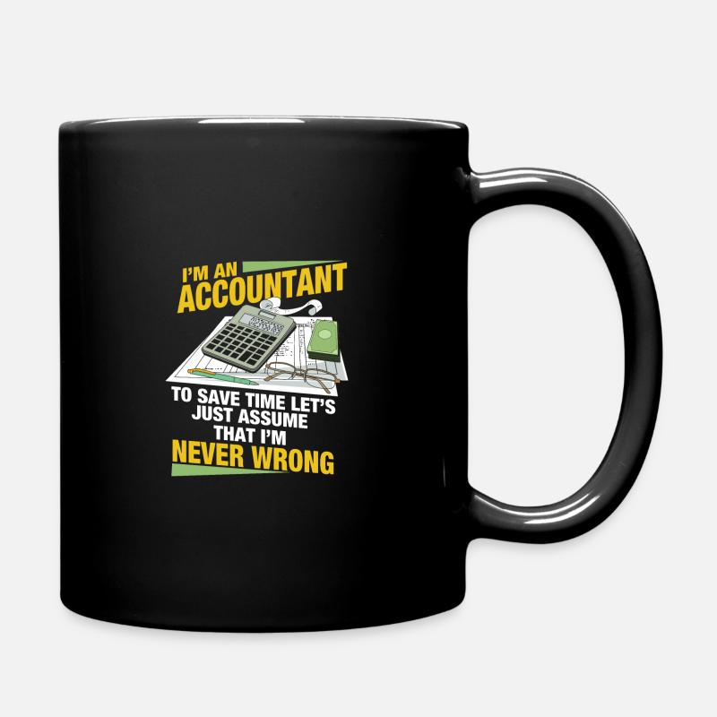 Professionnel des comptes clients - Mug uni - noir