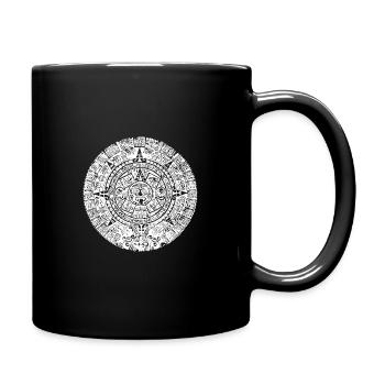 MAYA Tattoo Tribal Aztec Maori Totem - Mug uni - noir - Droite