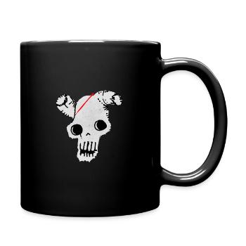 Skull 05 - Full Colour Mug - black - Right
