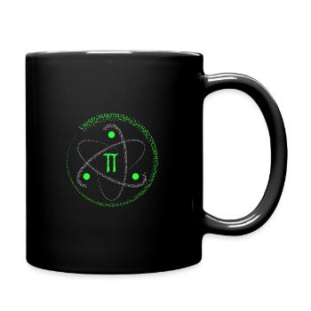pi number - Full Colour Mug - black - Right