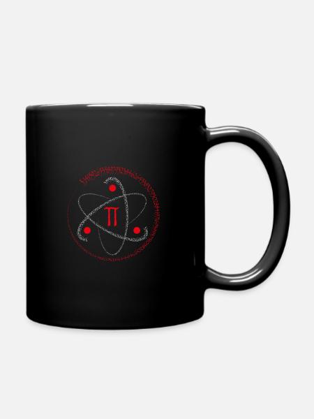 Pi Zahl - Tasse einfarbig - Schwarz