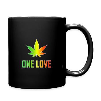 One love - Full Colour Mug - black - Right