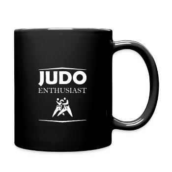 Judo enthusiast - Tasse einfarbig - Schwarz - Rechts