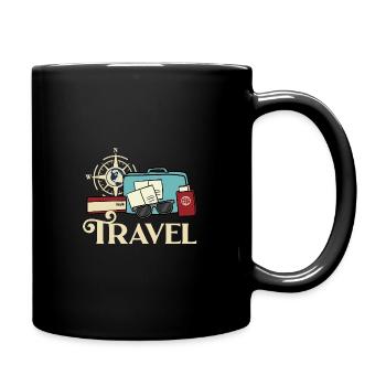 Voyager - Mug uni - noir - Droite