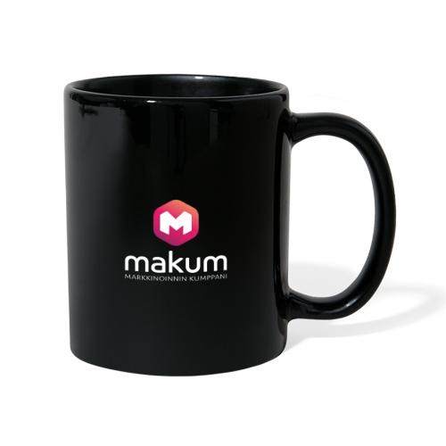 MAKUM Logo ja teksti - Yksivärinen muki