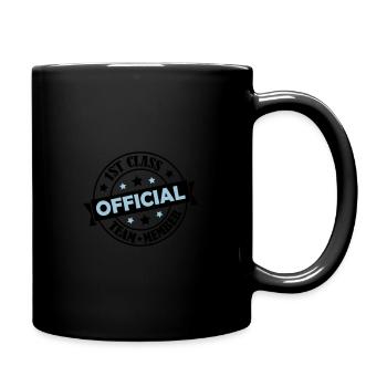 membre officiel de l'équipe 02 - Mug uni - noir - Droite