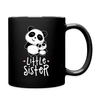 Petite soeur - Mug uni - noir - Droite