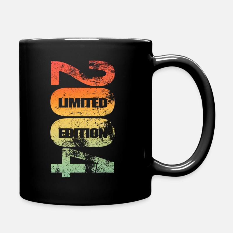 Edition Limitée 2004 - Anniversaire - Né en 2004 - Mug uni - noir