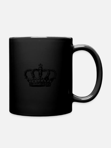 Crown - Full Colour Mug - black