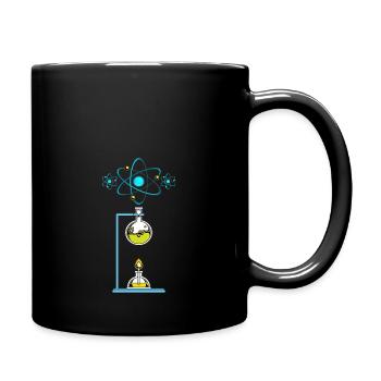 Laboratoire de physique Professeur de sciences Physicien Nerd - Mug uni - noir - Droite