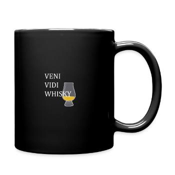 Veni Vidi Whisky Whiskey Chemise cadeau cadeau - Mug uni - noir - Droite
