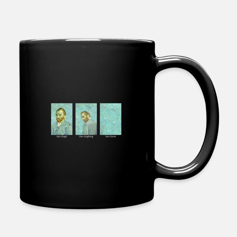 Van Gogh Van Goghing Van Gone - Mème drôle - Mug uni - noir