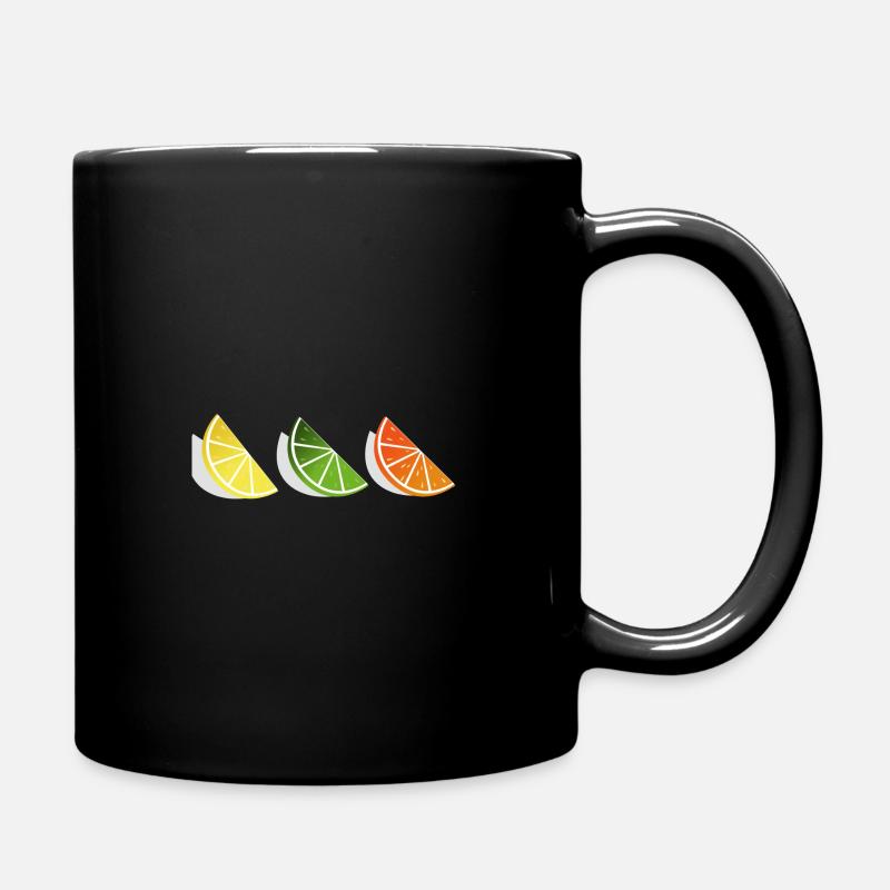 Lemon legend - Full Colour Mug - black