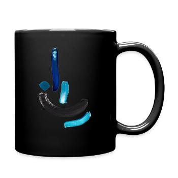 Blue Tee - Tasse einfarbig - Schwarz - Rechts