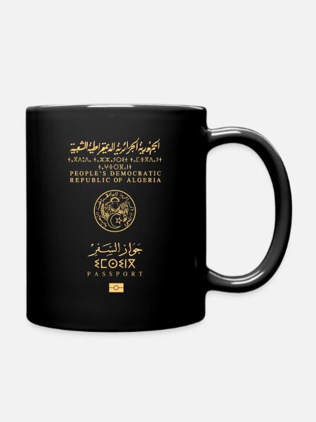 Passeport Algérien - Mug uni - noir