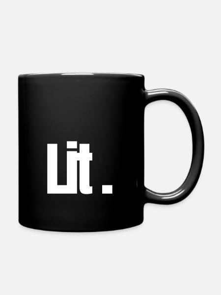 Lit. - Tasse einfarbig - Schwarz
