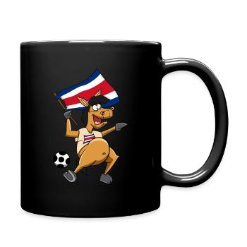 Fan Pferd Costa Rica - Tasse einfarbig - Schwarz - Rechts
